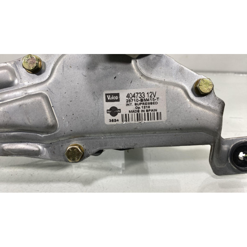 Moteur essuie glace arriere NISSAN ALMERA 2 Photo n°2
