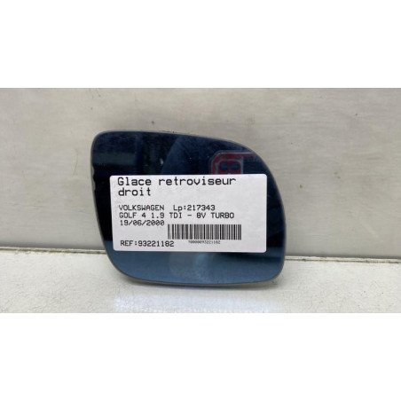 Glace retroviseur droit VOLKSWAGEN GOLF 4