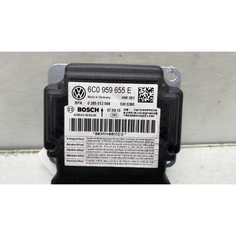 Boitier air bag VOLKSWAGEN POLO 5 Photo n°3
