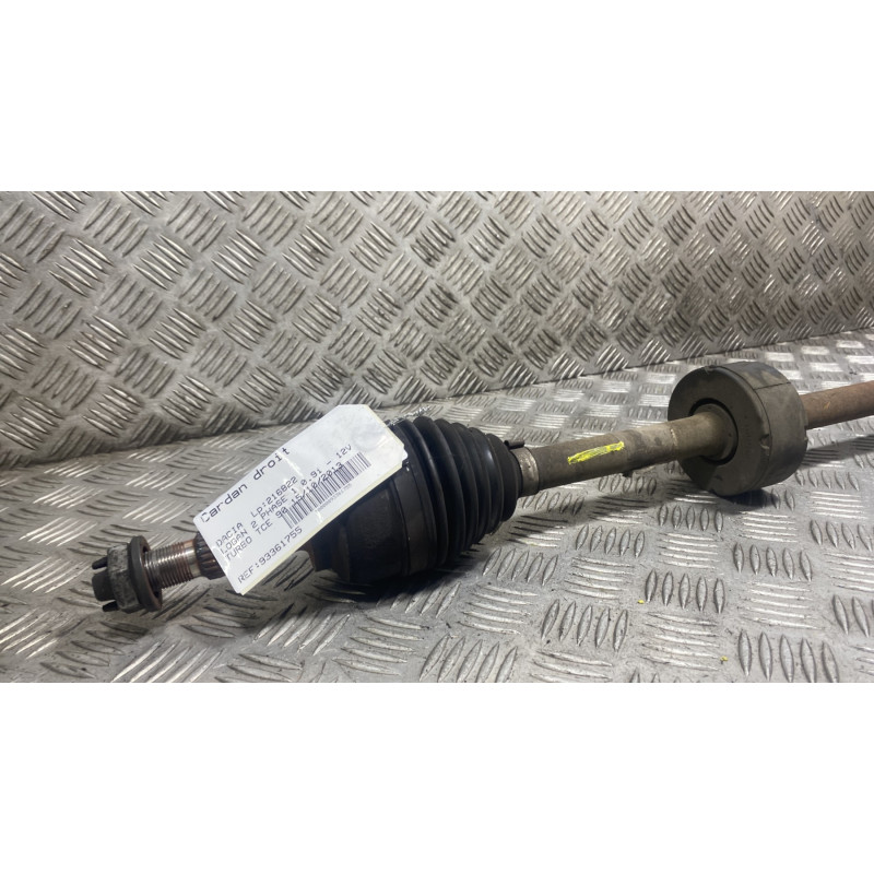 Cardan droit (transmission) DACIA LOGAN 2 Photo n°2