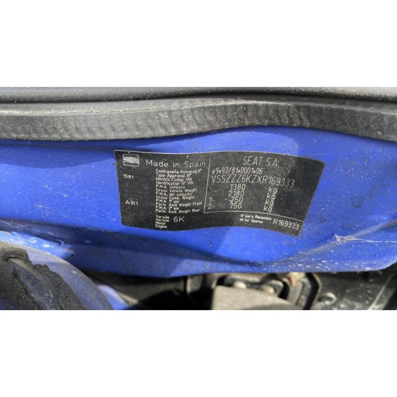 Optique avant secondaire droit (feux)(clignotant) SEAT IBIZA 2 Photo n°14