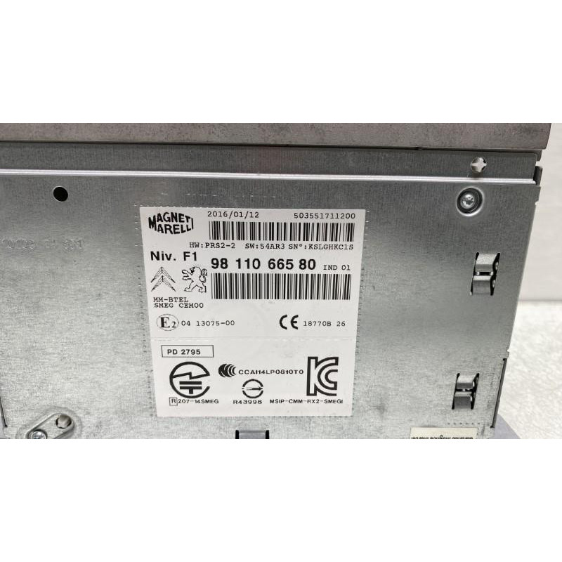 Autoradio d'origine PEUGEOT 2008 1 Photo n°4