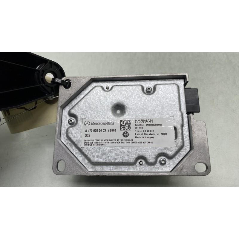 Amplificateur audio MERCEDES CLASSE CLA 118 Photo n°5