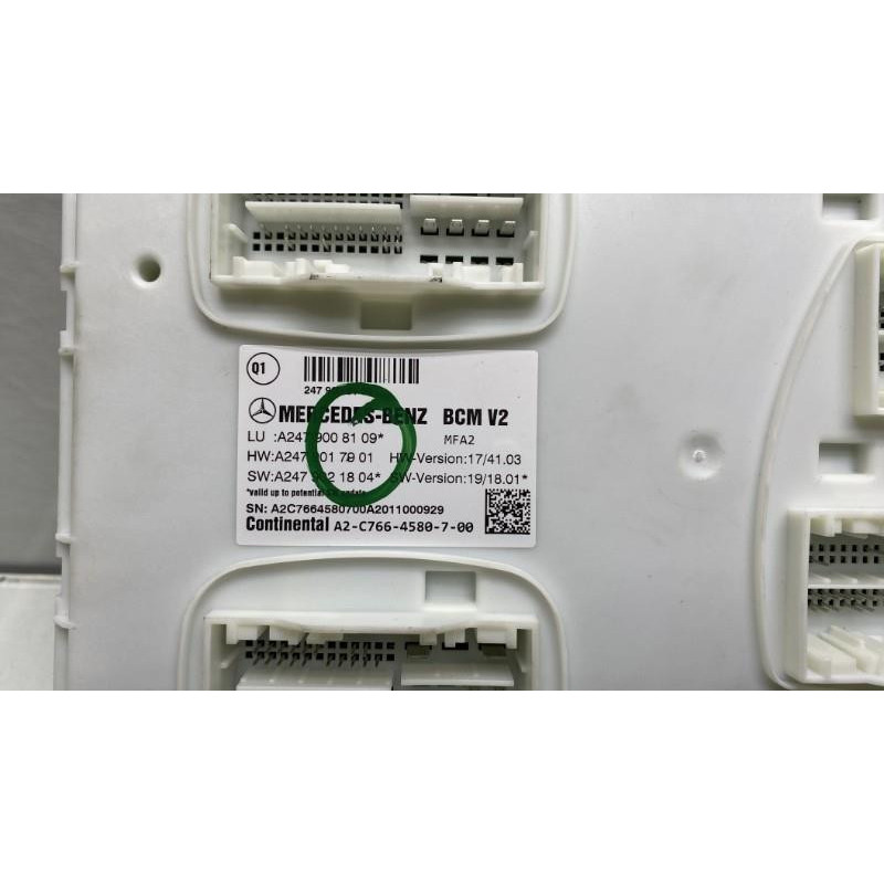 Module électronique MERCEDES CLASSE CLA 118 Photo n°1