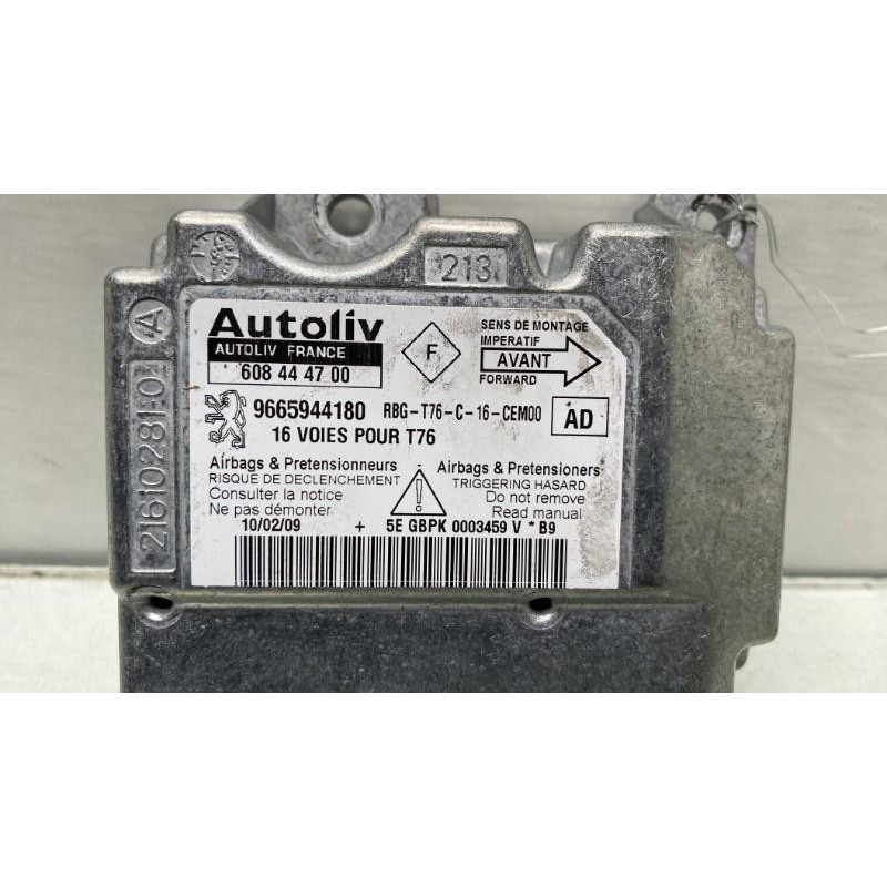 Boitier air bag PEUGEOT 308 1 Photo n°3