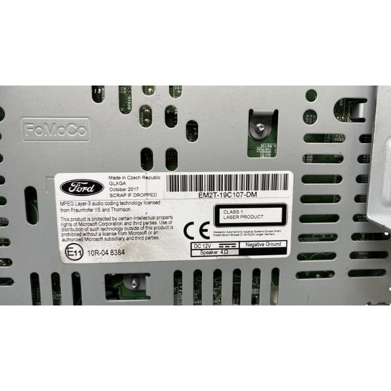 Autoradio d'origine FORD GALAXY 3 Photo n°3
