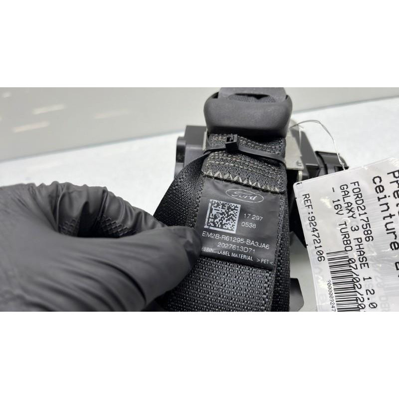 Pretensionneur de ceinture avant gauche FORD GALAXY 3 Photo n°2