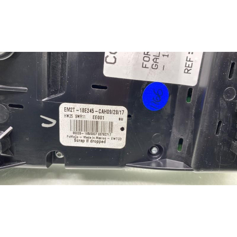 Commande chauffage FORD GALAXY 3 Photo n°3