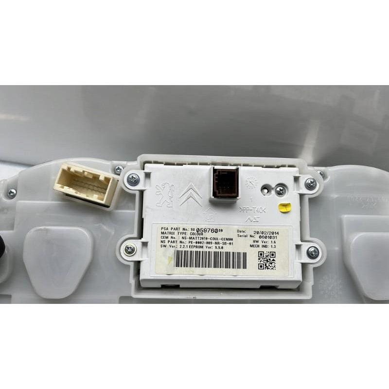 Compteur PEUGEOT 2008 1 Photo n°4