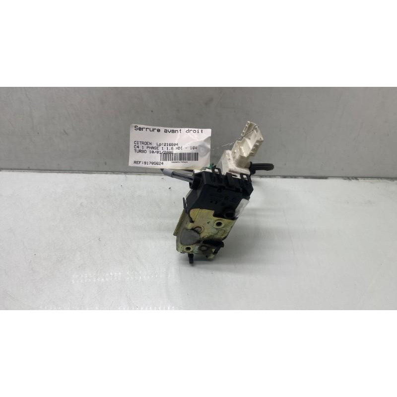 Serrure avant droit CITROEN C4 1 Photo n°4