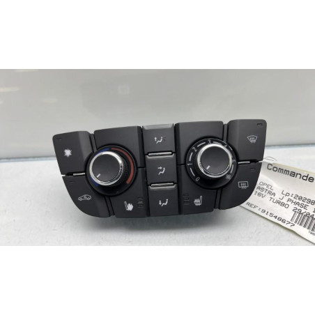 Commande chauffage OPEL ASTRA J