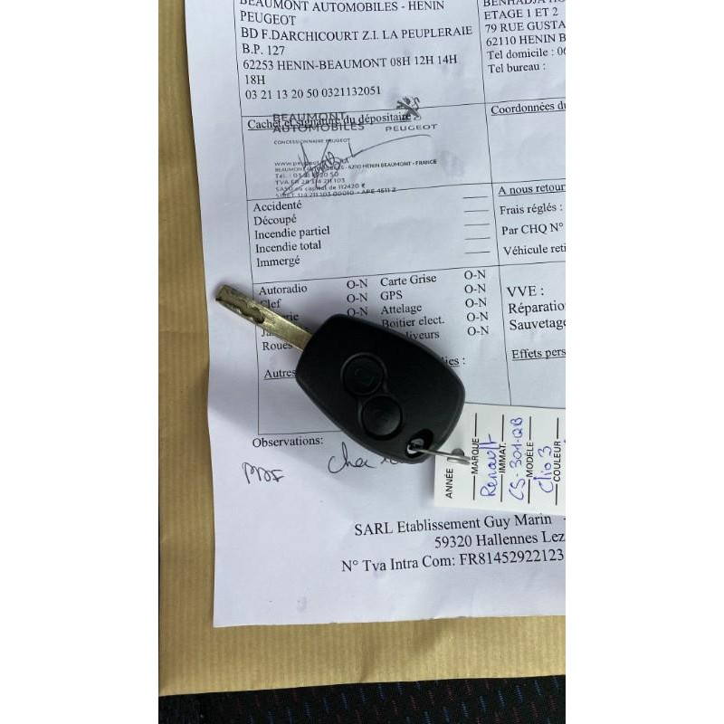 Boitier UCH RENAULT CLIO 3 Photo n°16