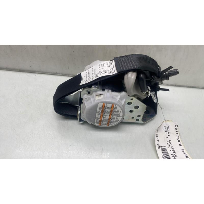 Pretensionneur de ceinture avant droit SUZUKI SWIFT 4 Photo n°2