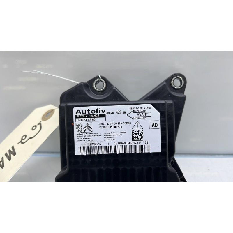 Boitier air bag CITROEN C4 GRAND PICASSO 2 Photo n°3