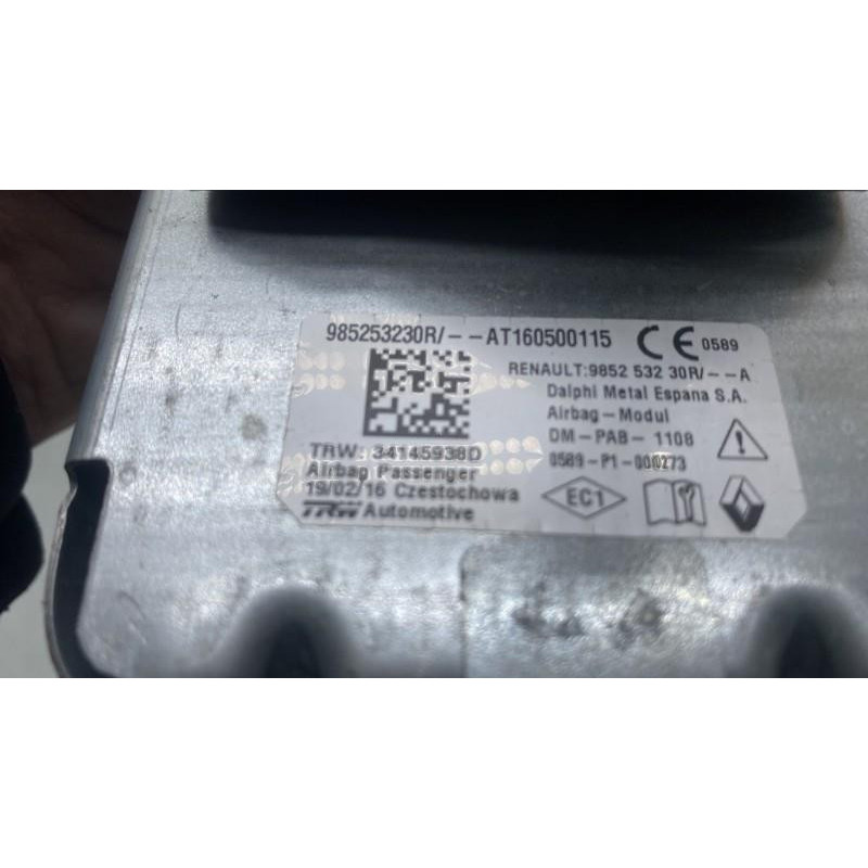 Air bag passager RENAULT TWINGO 3 Photo n°6