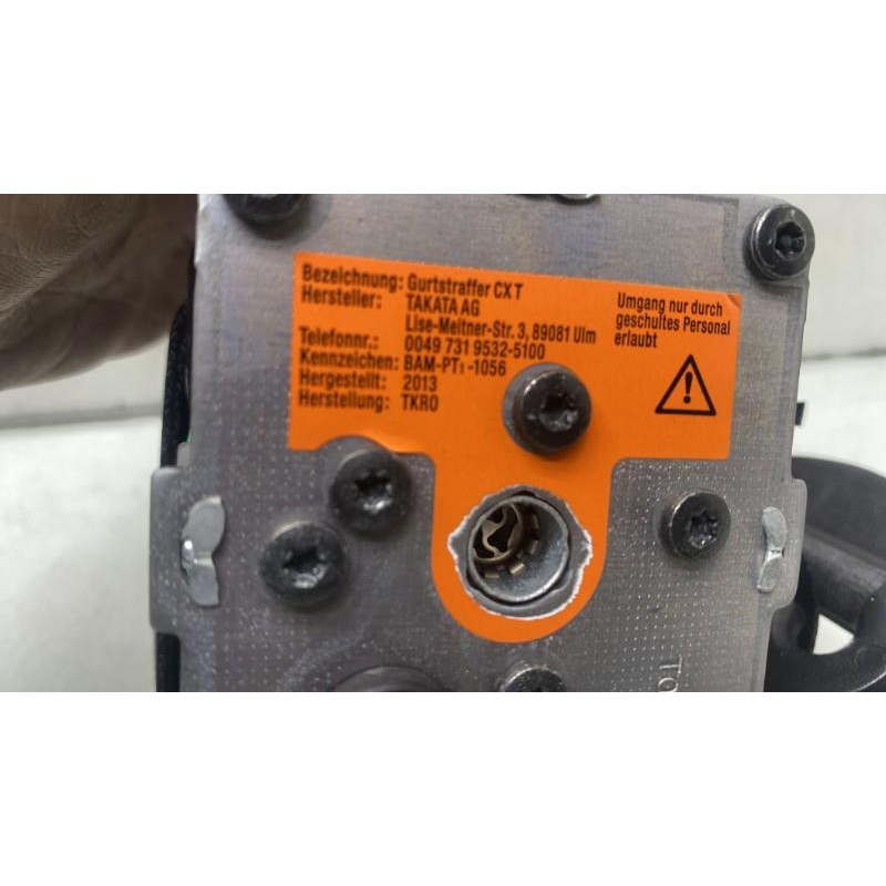 Pretensionneur de ceinture avant droit CITROEN C4 2 Photo n°4