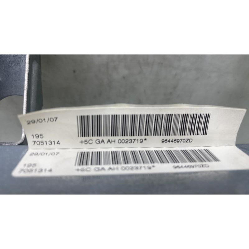 Air bag genoux CITROEN C6 Photo n°5