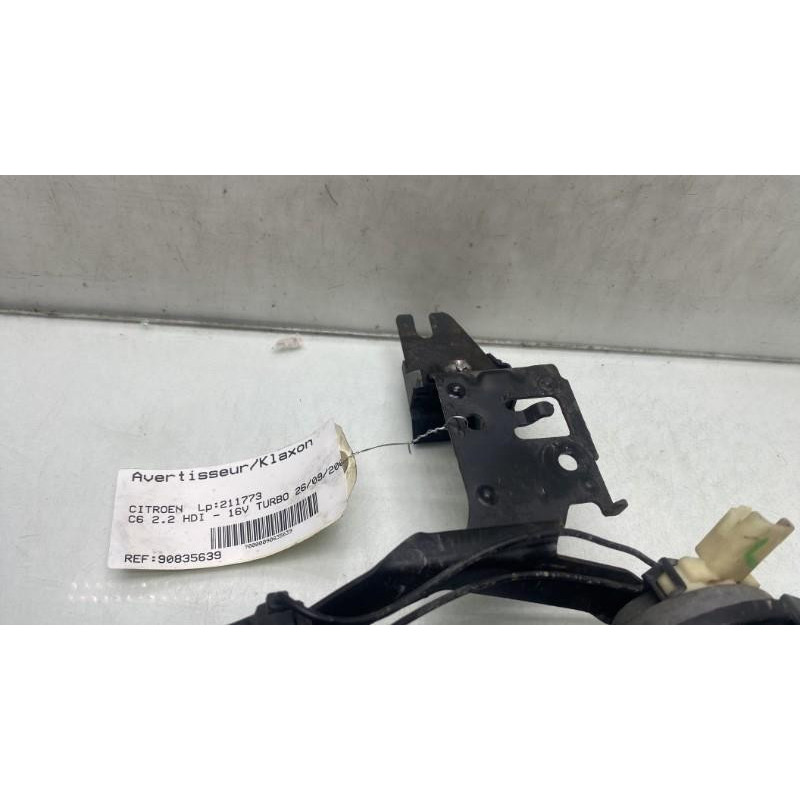 Avertisseur/Klaxon CITROEN C6 Photo n°3
