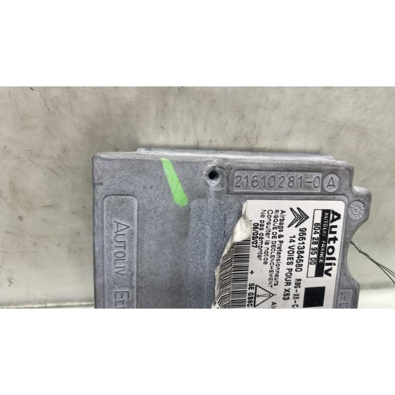 Boitier air bag CITROEN C6 Photo n°5