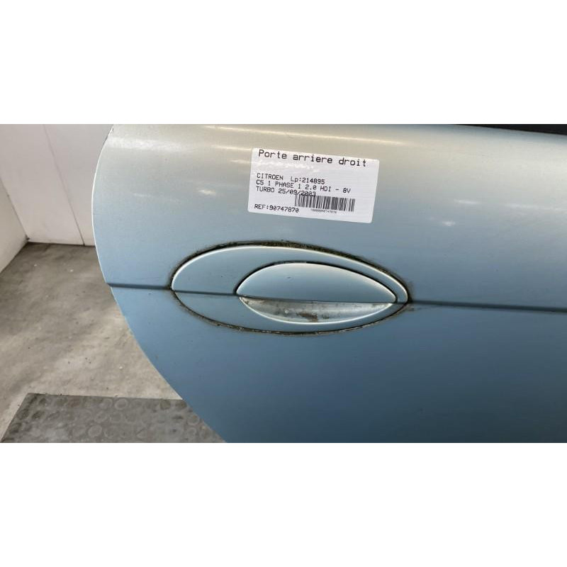 Porte arriere droit CITROEN C5 1 Photo n°5