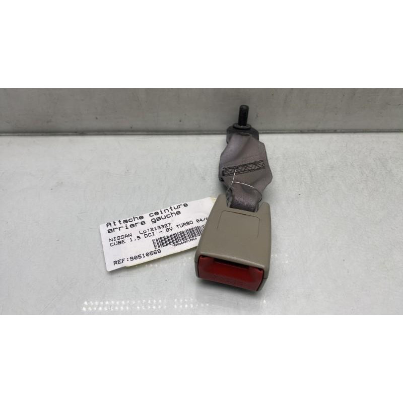 Attache ceinture arriere gauche NISSAN CUBE Photo n°5