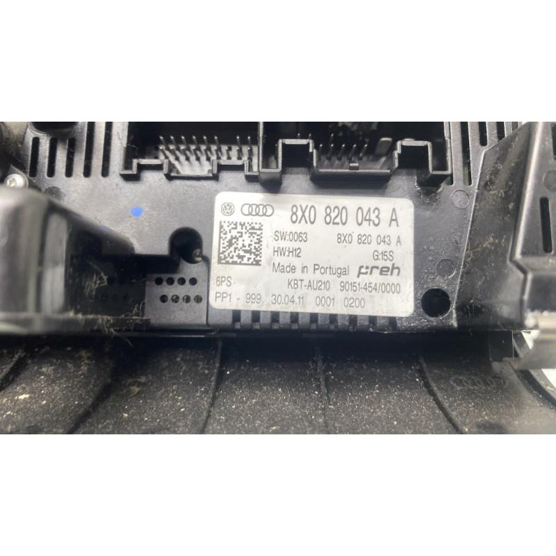 Commande chauffage AUDI A1 1 Photo n°1