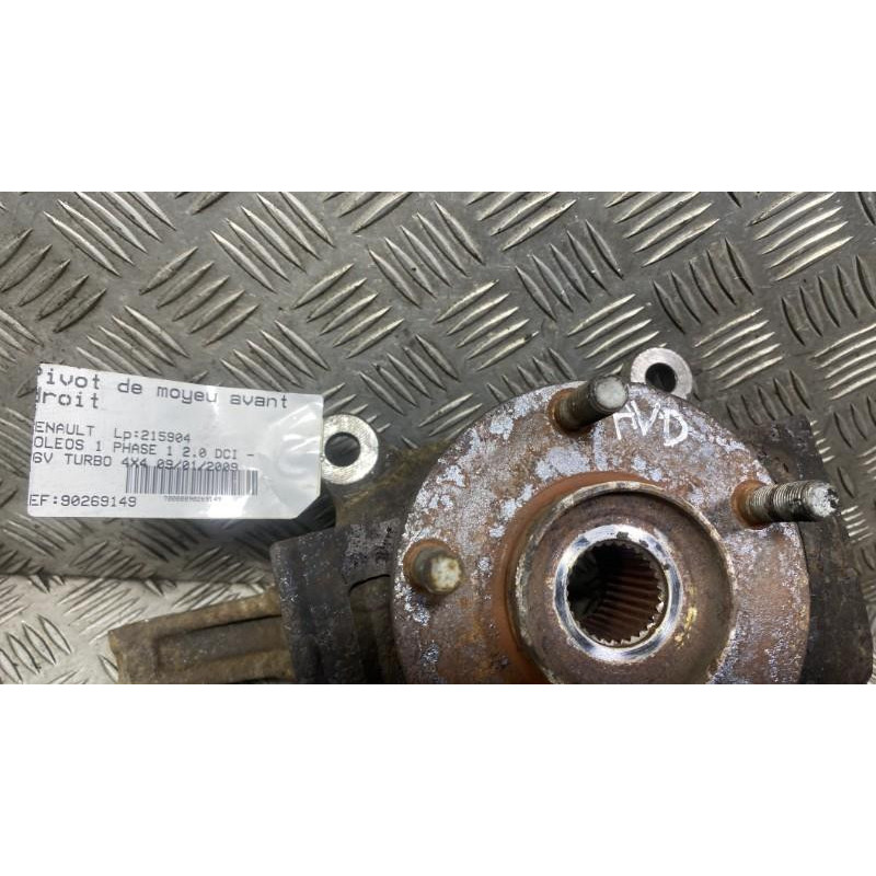 Pivot de moyeu avant droit RENAULT KOLEOS 1 Photo n°6