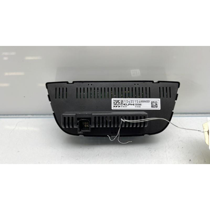 Commande chauffage OPEL MERIVA B Photo n°1