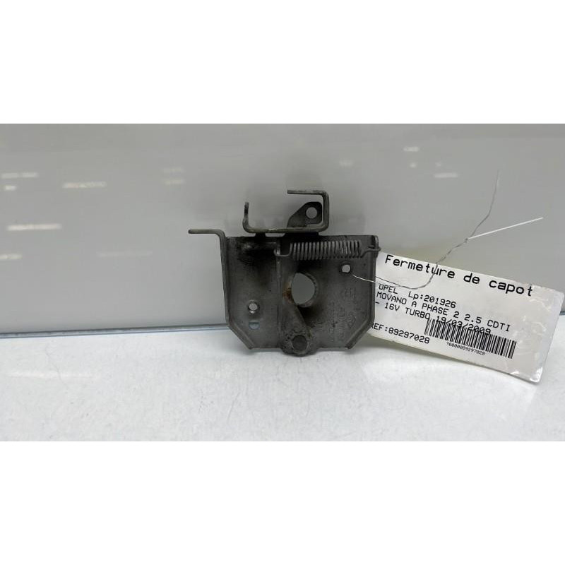 Fermeture de capot OPEL MOVANO A Photo n°3