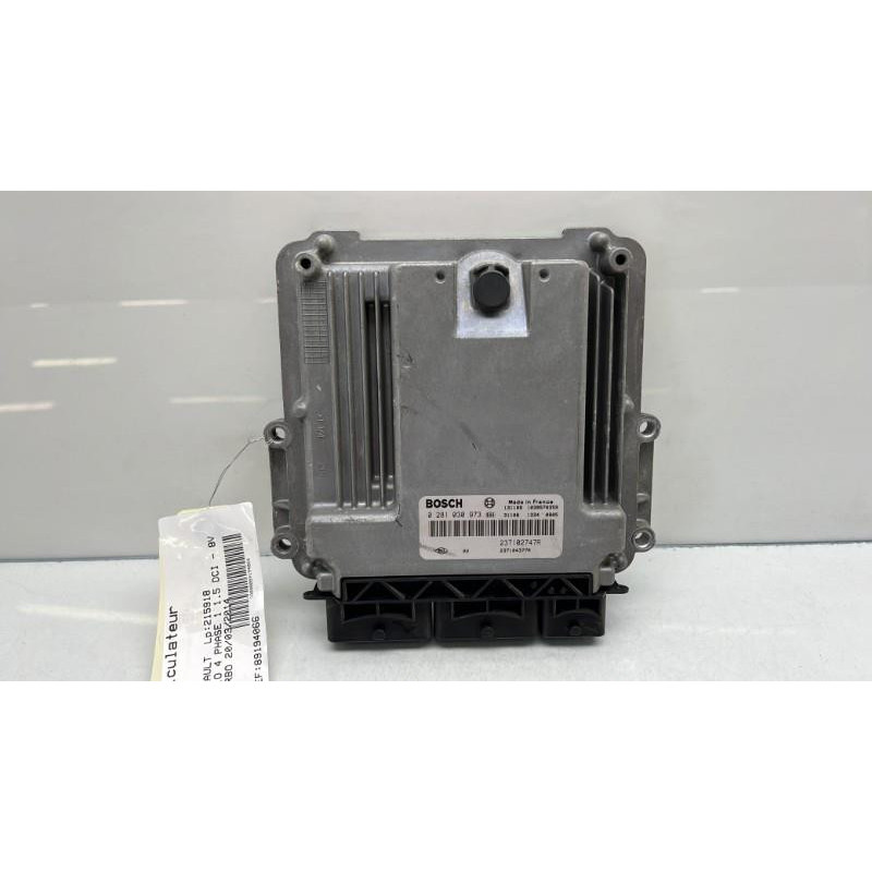 Calculateur moteur RENAULT CLIO 4 Photo n°1
