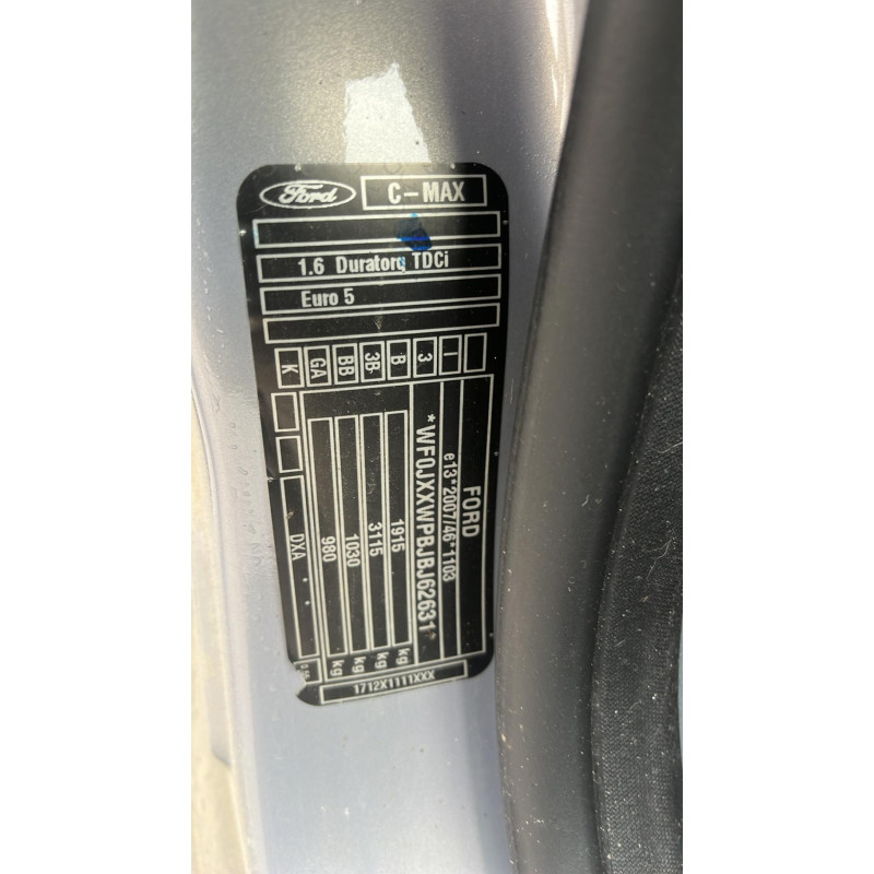 Afficheur FORD C-MAX 2 Photo n°13