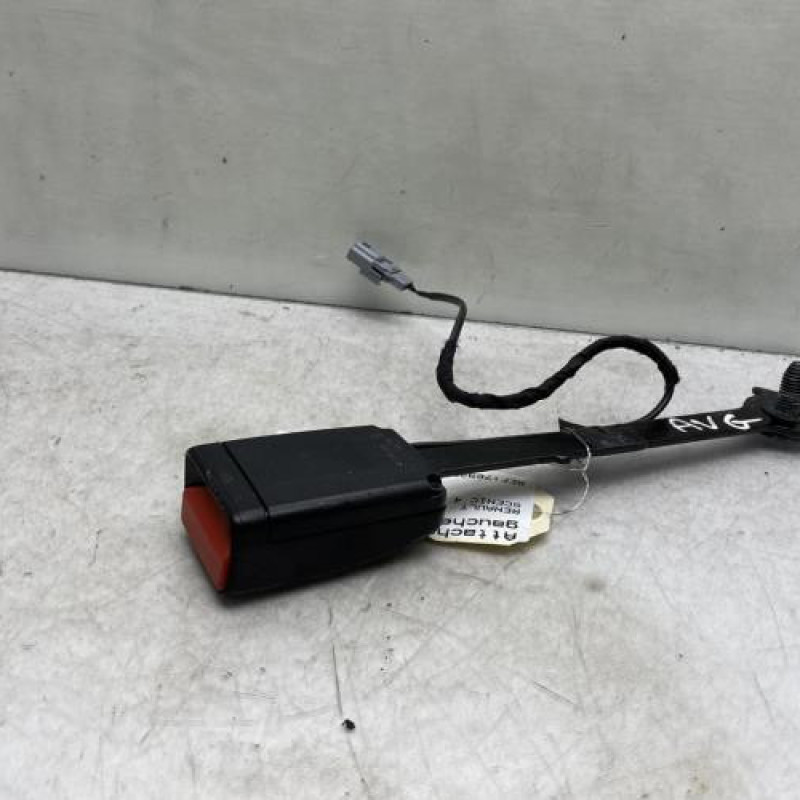 Attache ceinture avant gauche RENAULT SCENIC 4 Photo n°3