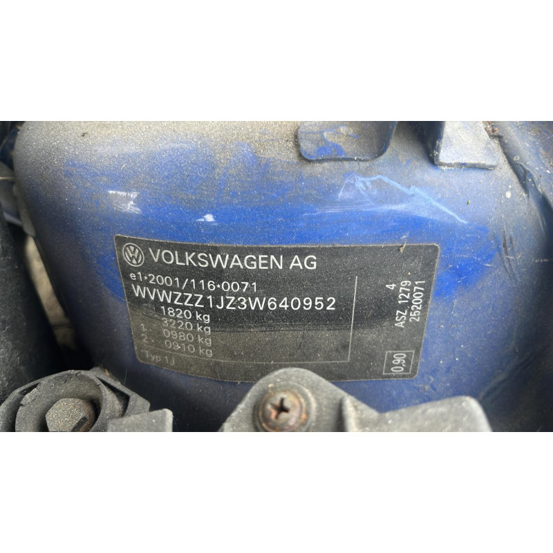 Serrure avant droit VOLKSWAGEN GOLF 4 Photo n°8