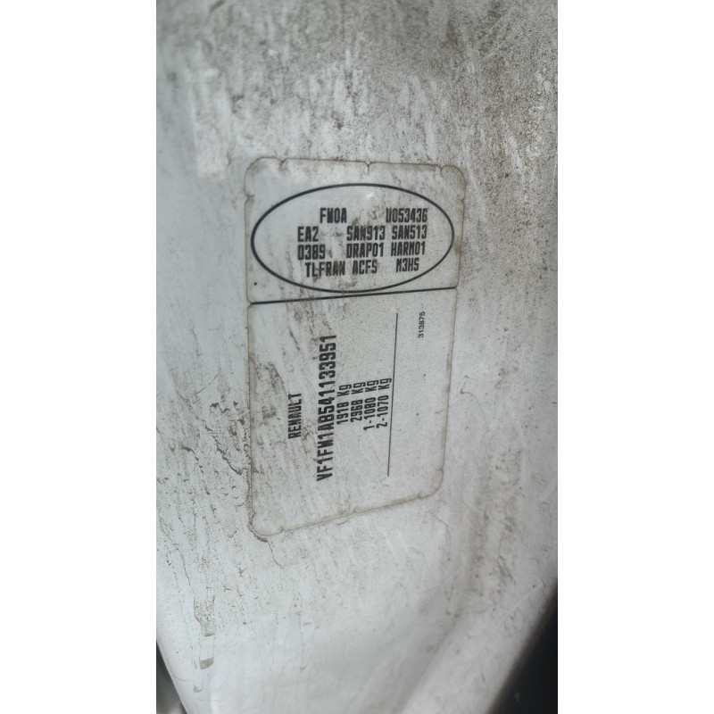Moteur essuie glace arriere RENAULT KANGOO 2 Photo n°10