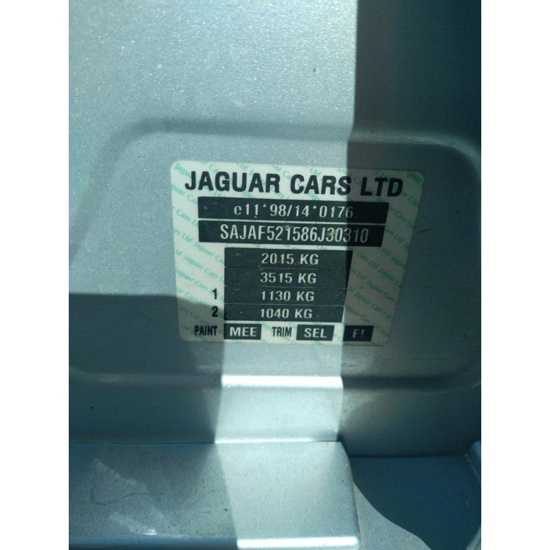Porte arriere droit JAGUAR X-TYPE Photo n°15