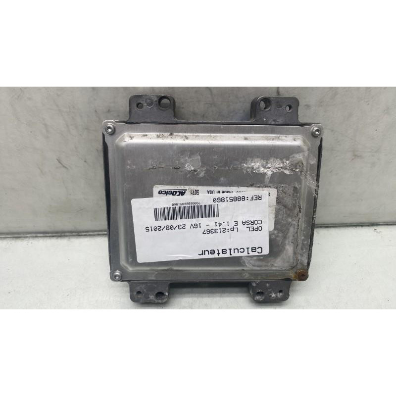 Calculateur moteur OPEL CORSA E Photo n°3