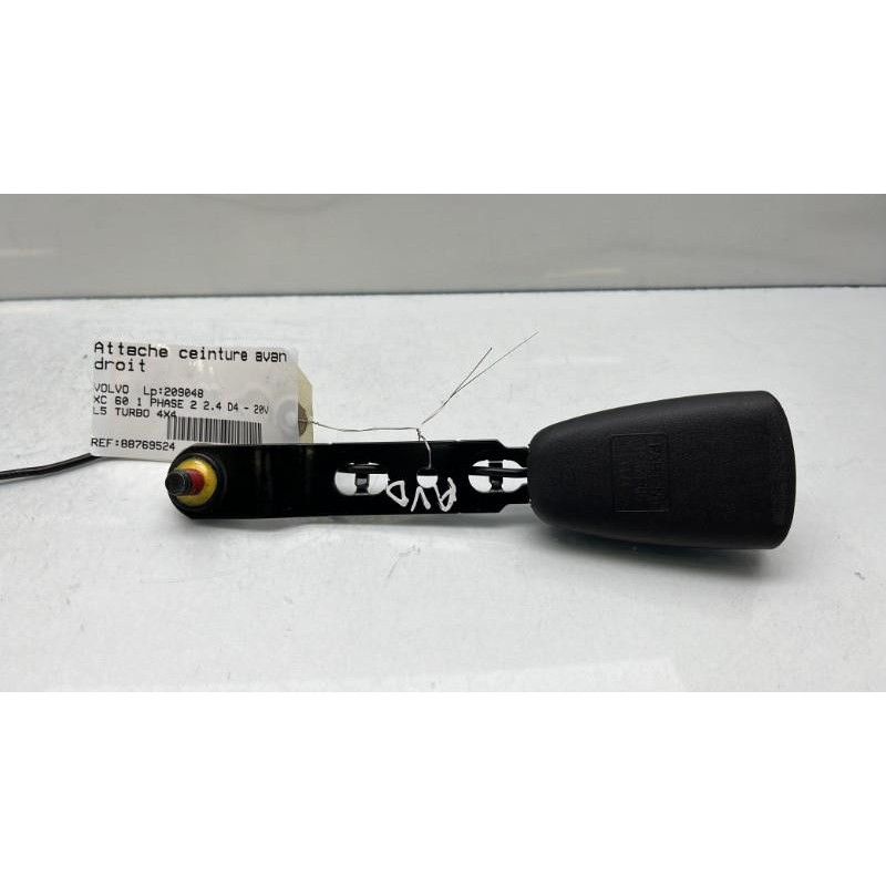 Attache ceinture avant droit VOLVO XC 60 1 Photo n°5