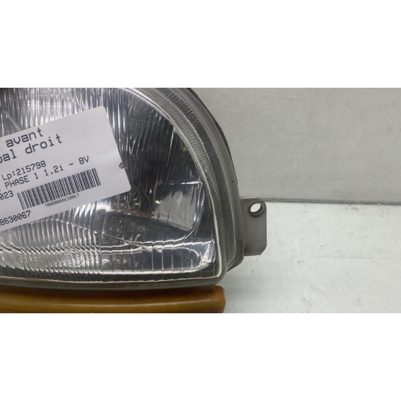 Optique avant principal droit (feux)(phare) RENAULT TWINGO 1 Photo n°4