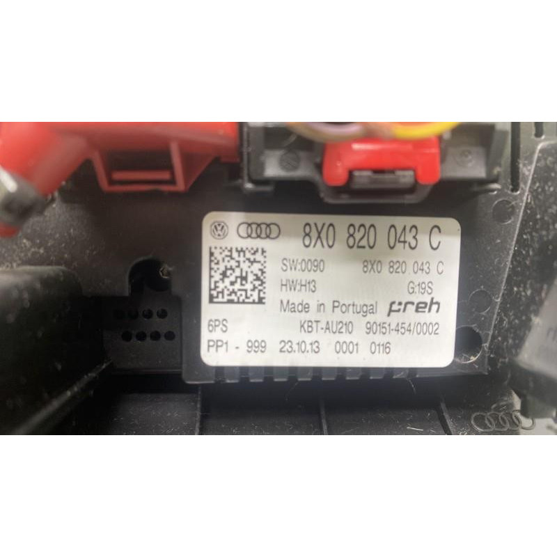 Commande chauffage AUDI A1 1 Photo n°2