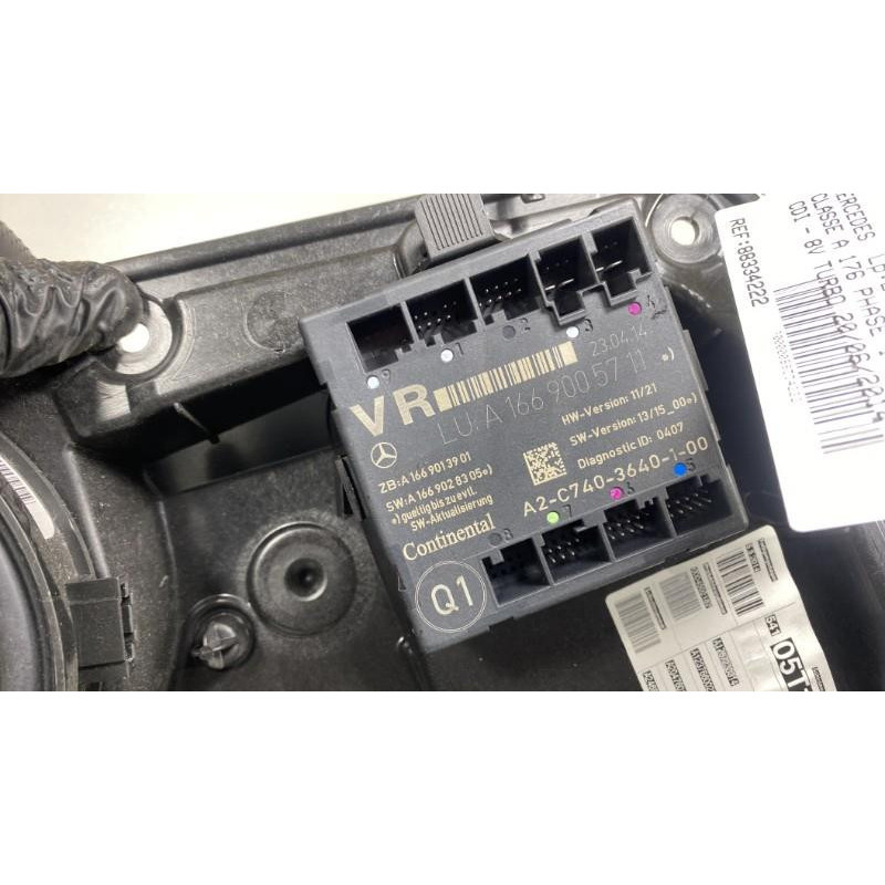 Leve vitre electrique avant droit MERCEDES CLASSE A 176 Photo n°4