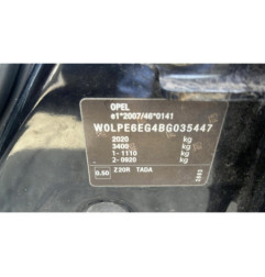 Porte avant droit OPEL ASTRA J