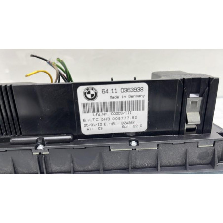 Commande chauffage BMW X3 E83