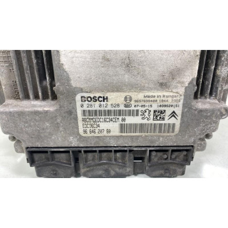 Calculateur moteur PEUGEOT 206 Photo n°1