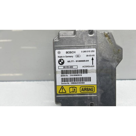 Boitier air bag BMW X5 E70 Photo n°1