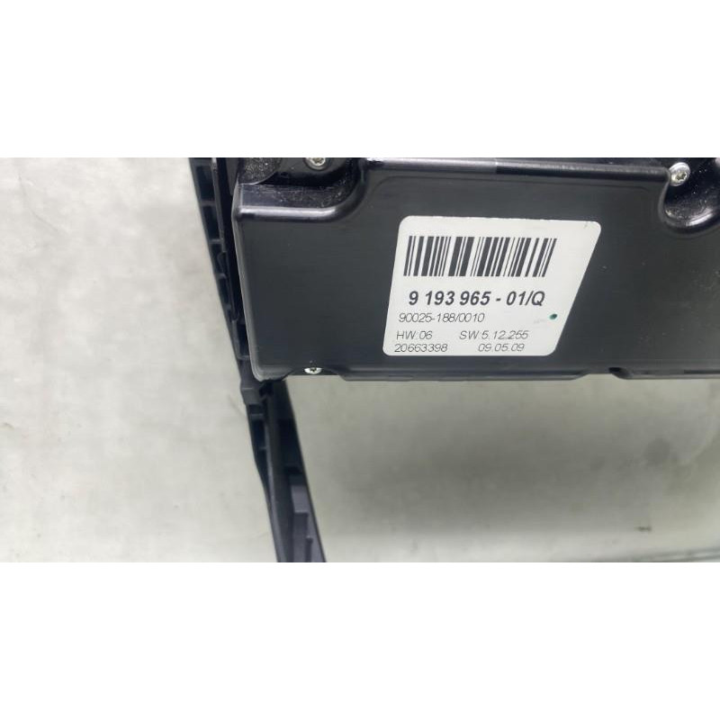 Commande chauffage BMW X5 E70 Photo n°5