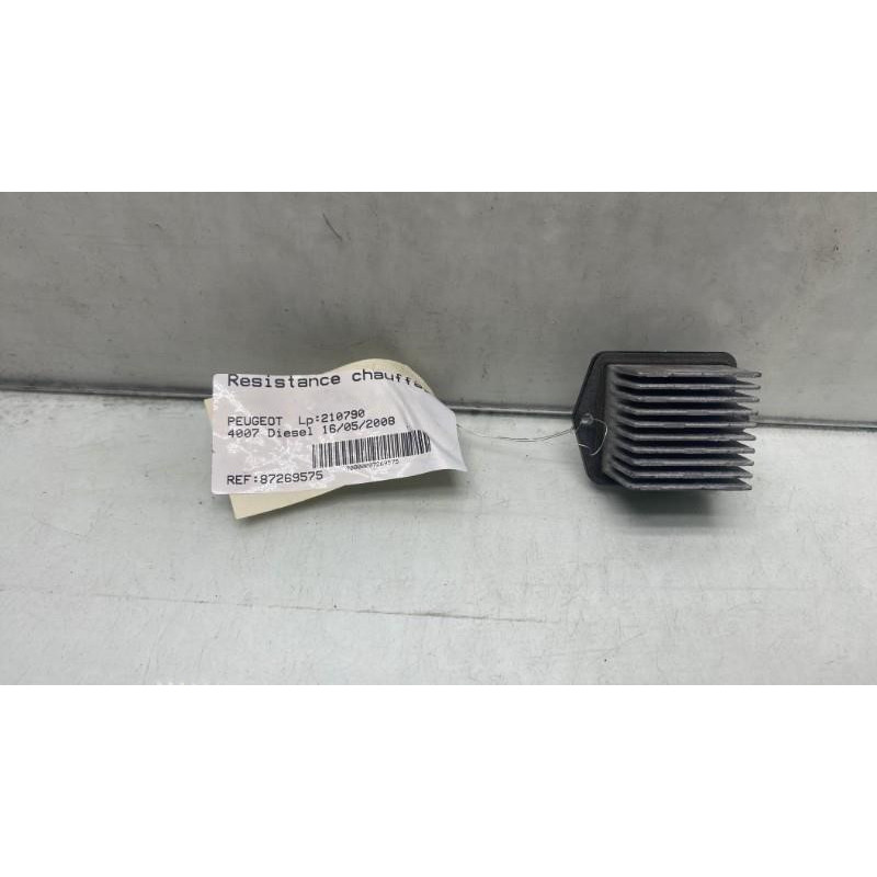 Resistance chauffage PEUGEOT 4007 Photo n°1