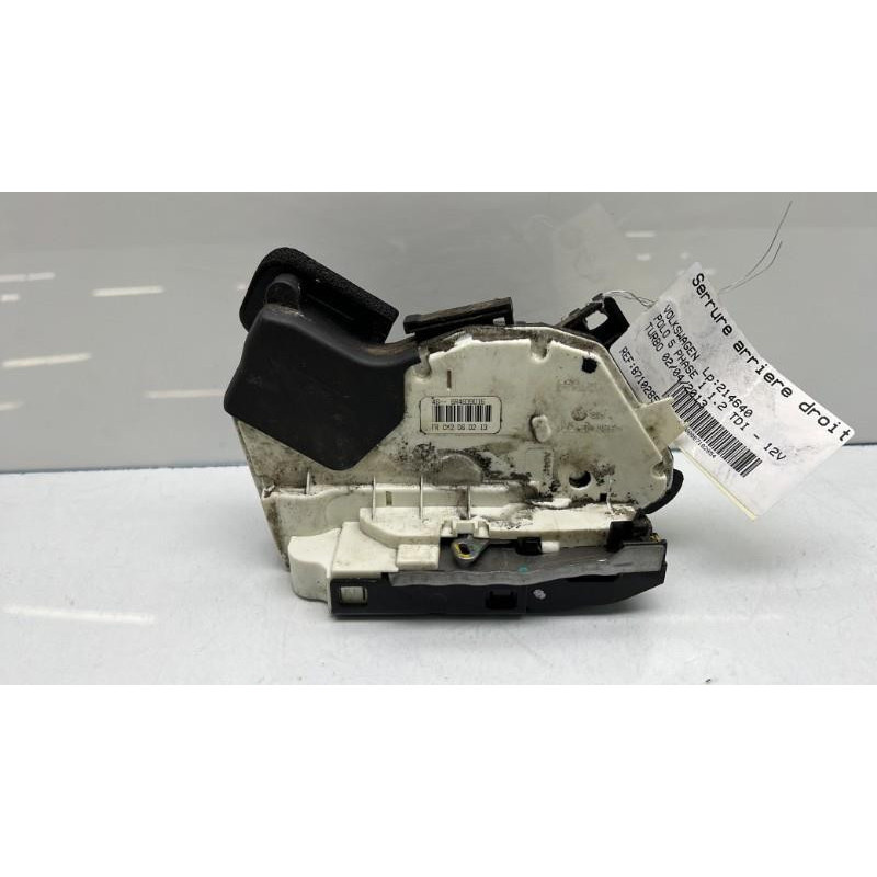 Serrure arriere droit VOLKSWAGEN POLO 5 Photo n°4