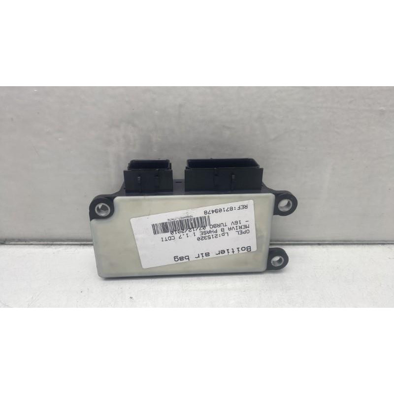 Boitier air bag OPEL MERIVA B Photo n°3