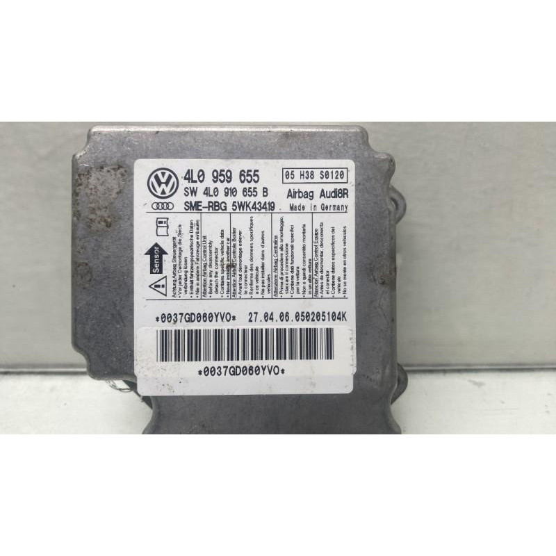 Boitier air bag AUDI Q7 1 Photo n°4