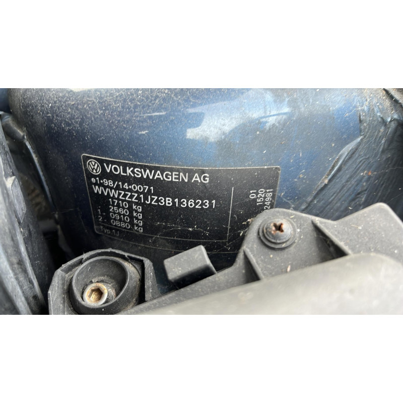 Jante VOLKSWAGEN GOLF 4 Photo n°5